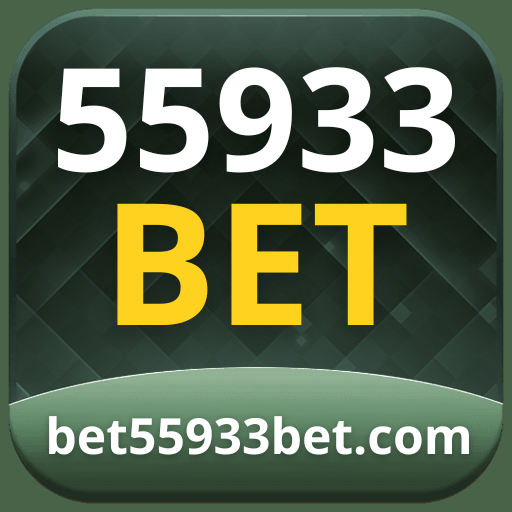 Imagem promocional da 55933BET mostrando a plataforma e suas vantagens